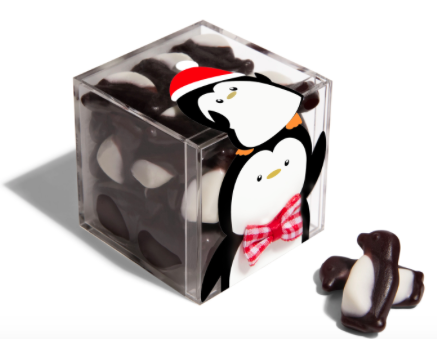Sugarfina Penguin Gummies.