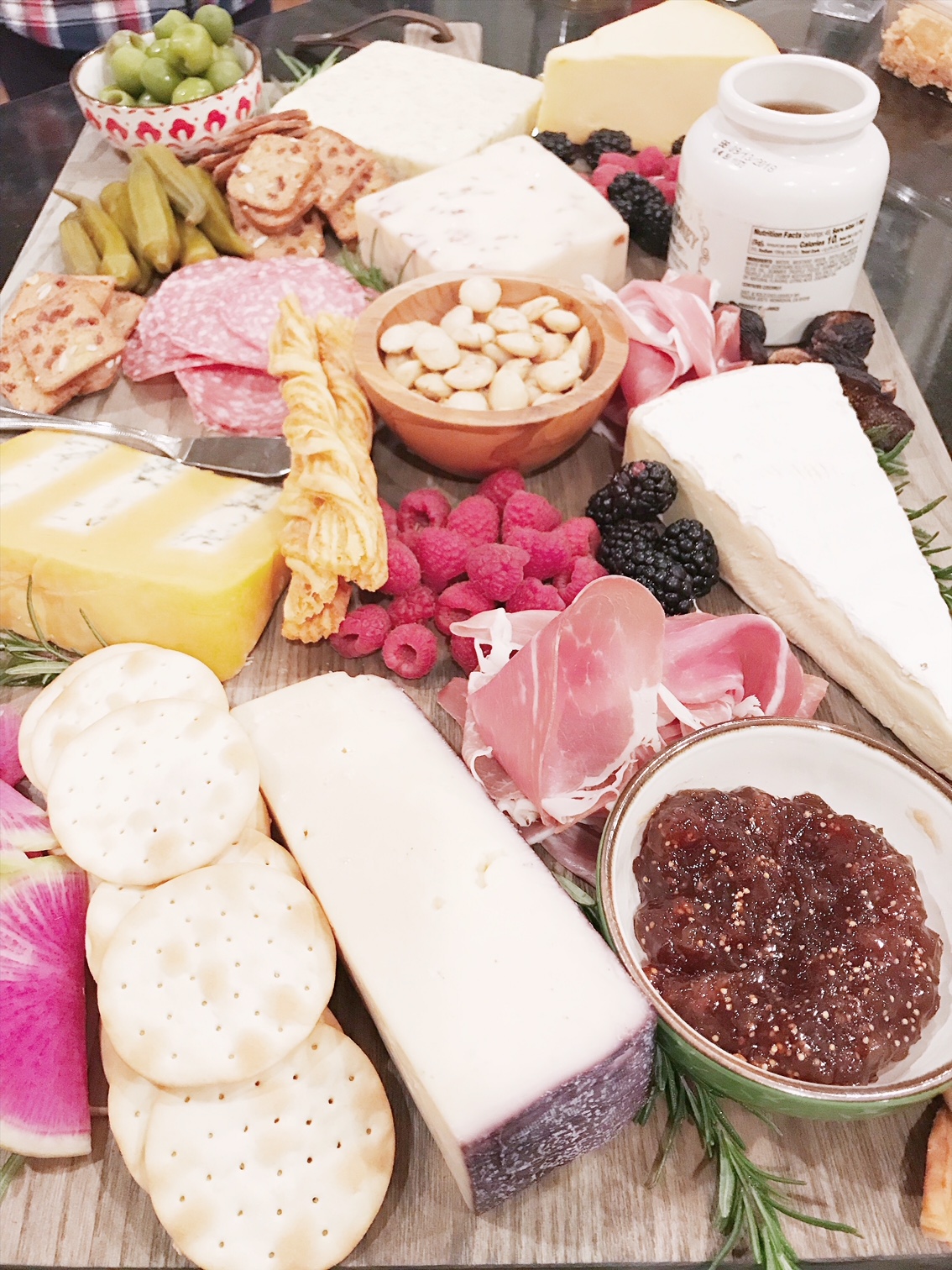 Of course, you have to have a great board to put all of this yummy goodness on too.