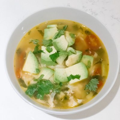 Chicken-Lime-Avocado Soup